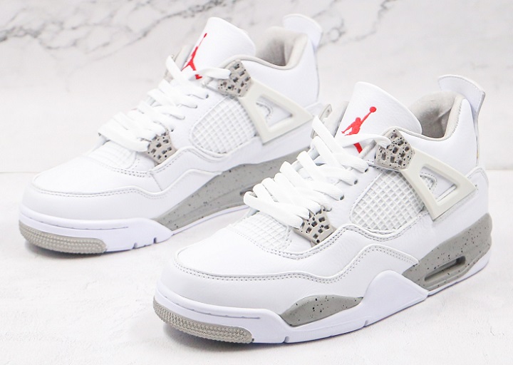 Air Jordan Retro 4 Grade AAA White Oreo